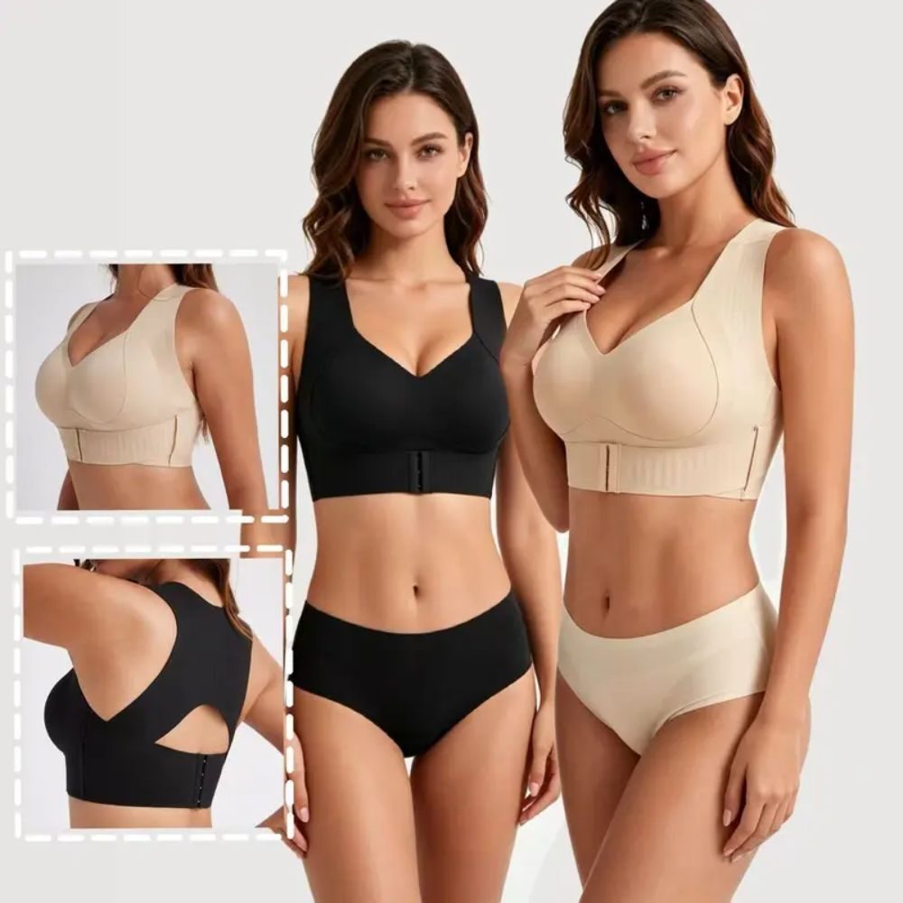 Reggiseno posturale in tre colori su modelle