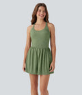Verde chiaro floreale Yarn