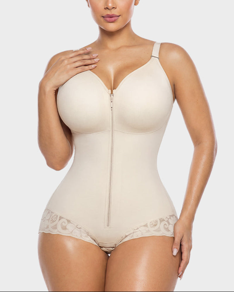 Guaina modellante post-parto stile faja colombiana con controllo pancia