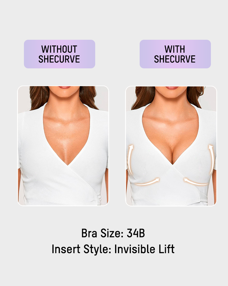 Reggiseno adesivo invisibile in silicone traspirante – confezione da 2
