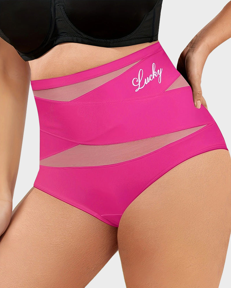 Slip modellanti senza cuciture a vita alta con controllo pancia – confezione da 4