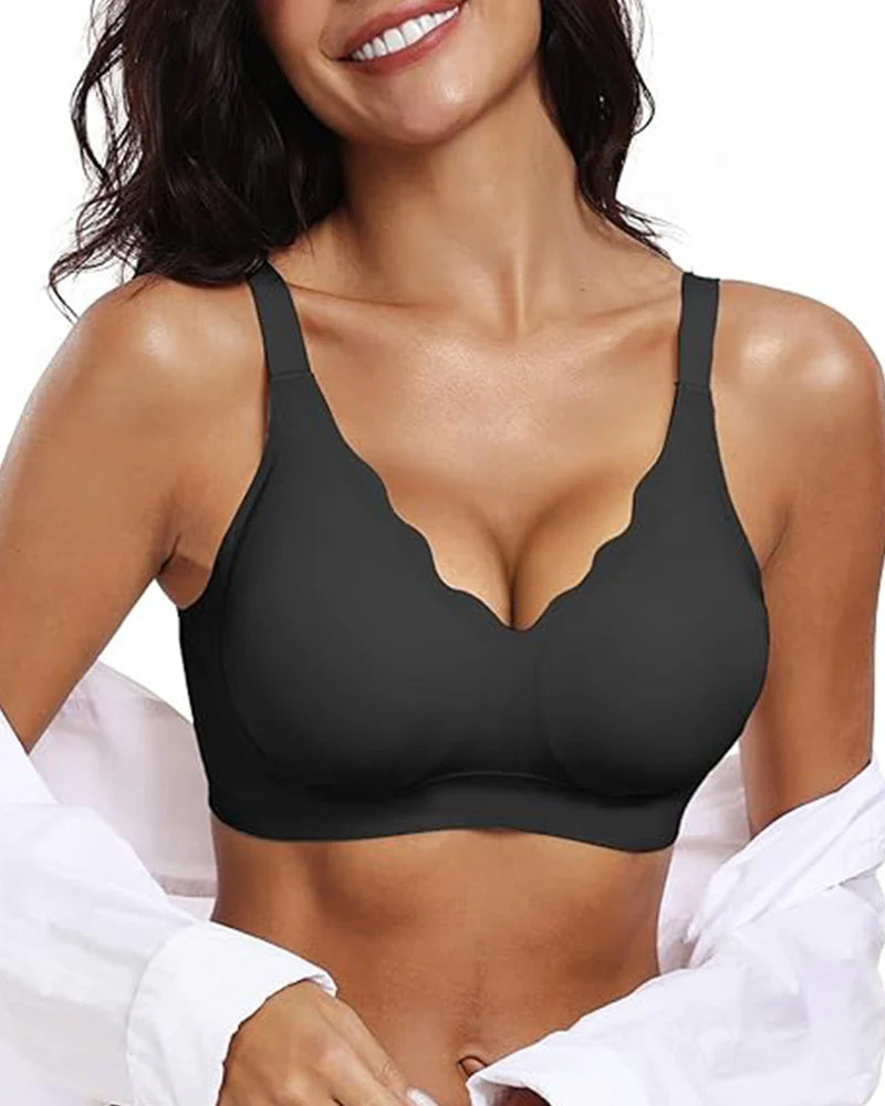 Reggiseno push-up comfort senza cuciture effetto liscio