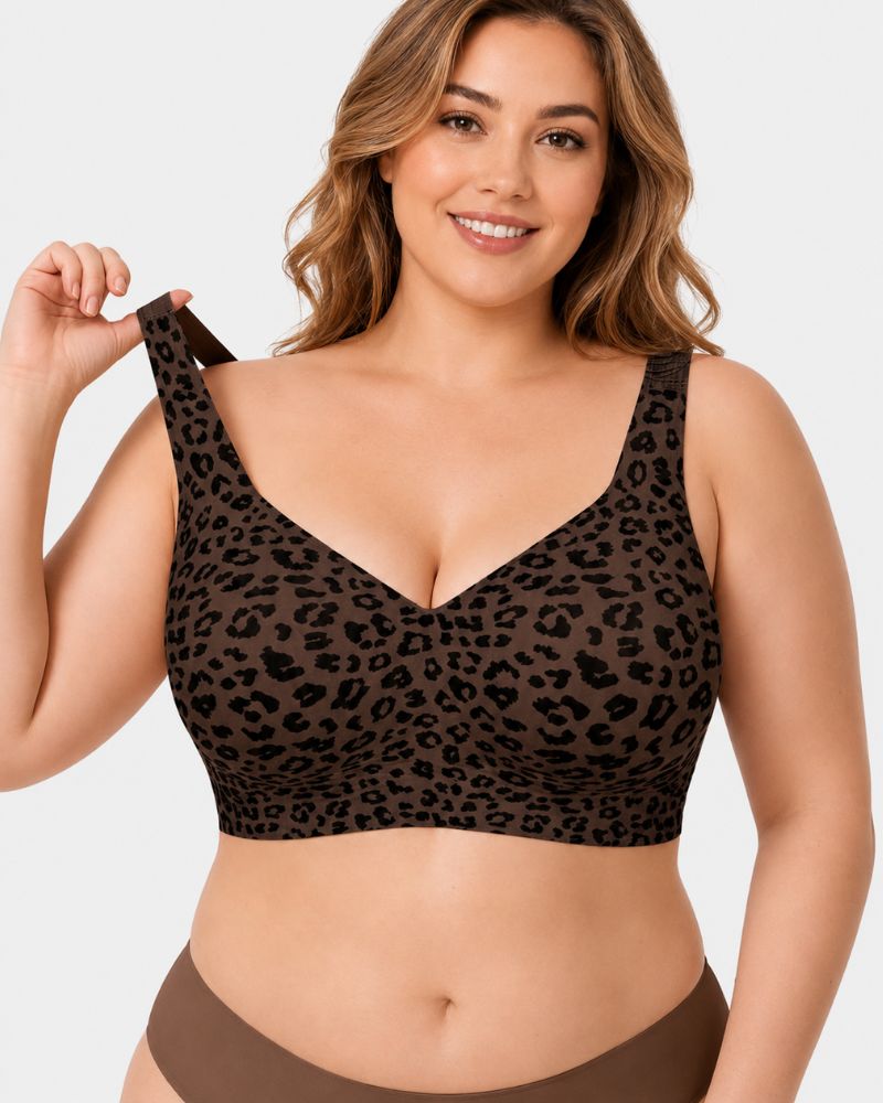 Marrone scuro leopardato