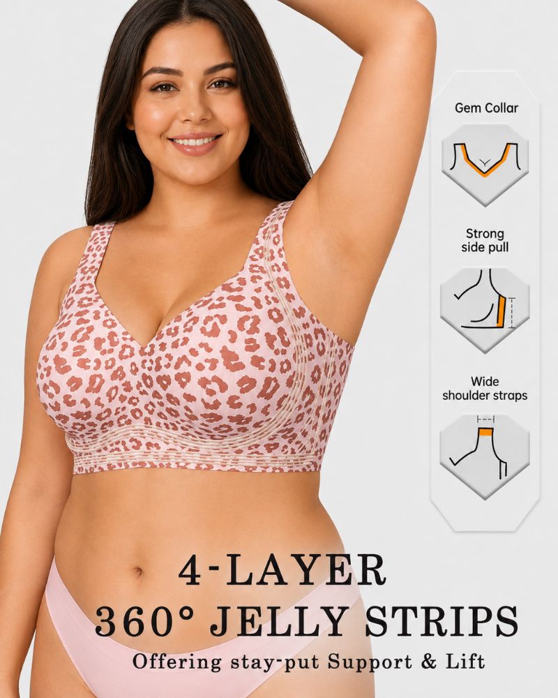 Reggiseno contenitivo coprente senza ferretto taglie comode
