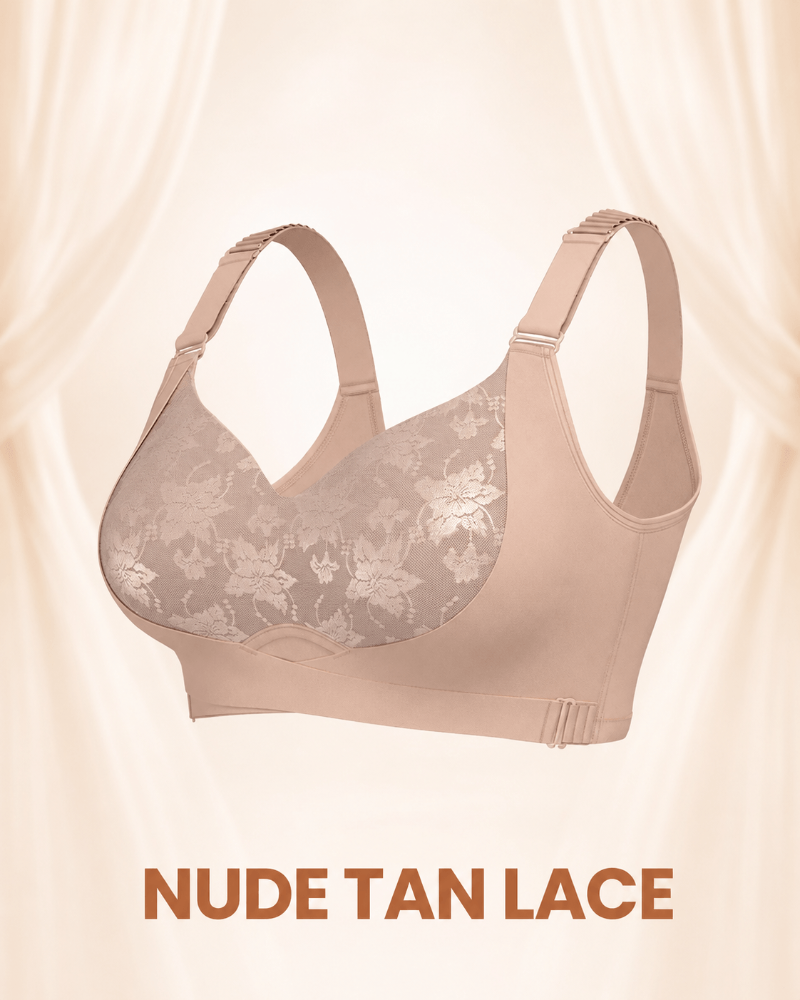 Nude cuoio in pizzo