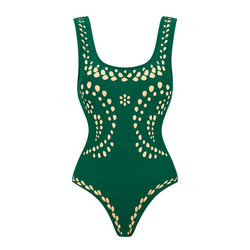 Costume intero traforato