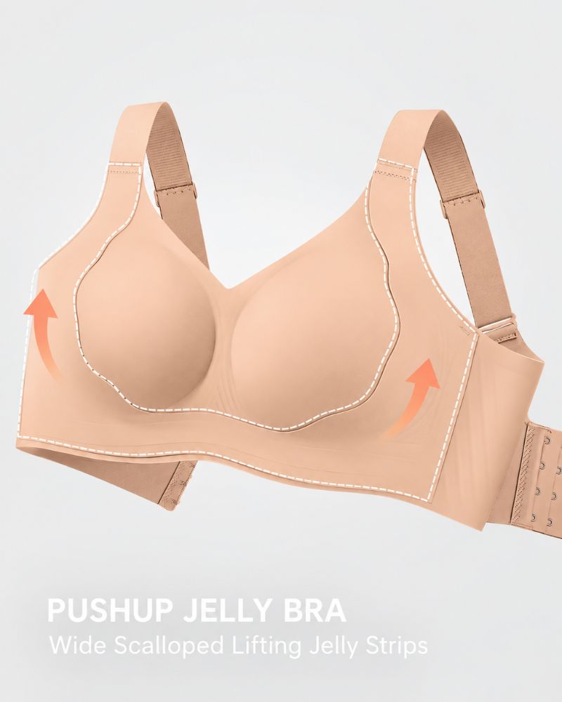 Reggiseno jelly coprente senza ferretto taglie comode