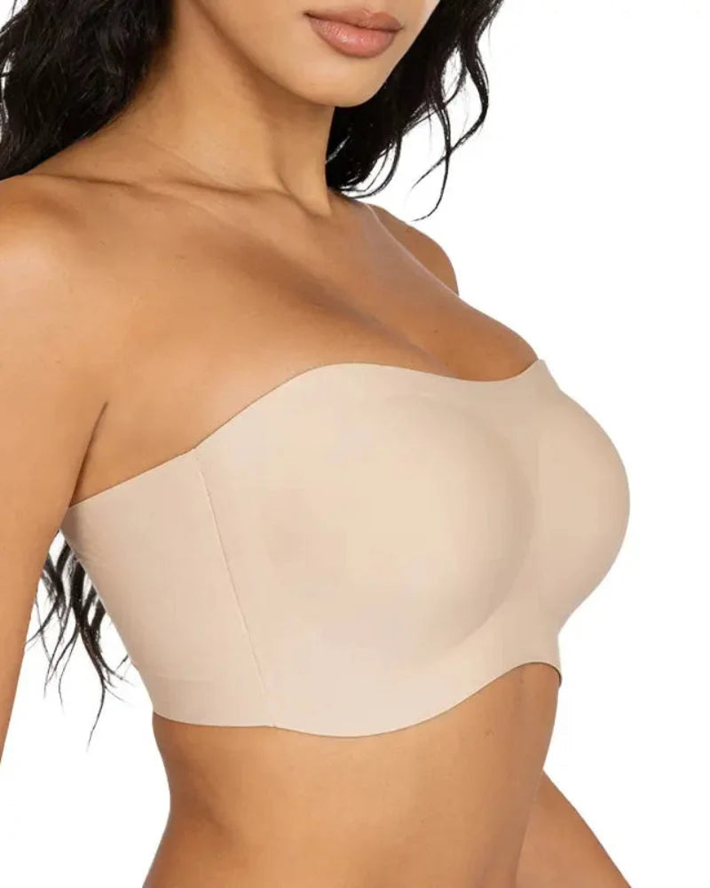 Reggiseno jelly imbottito senza spalline e senza ferretto antiscivolo