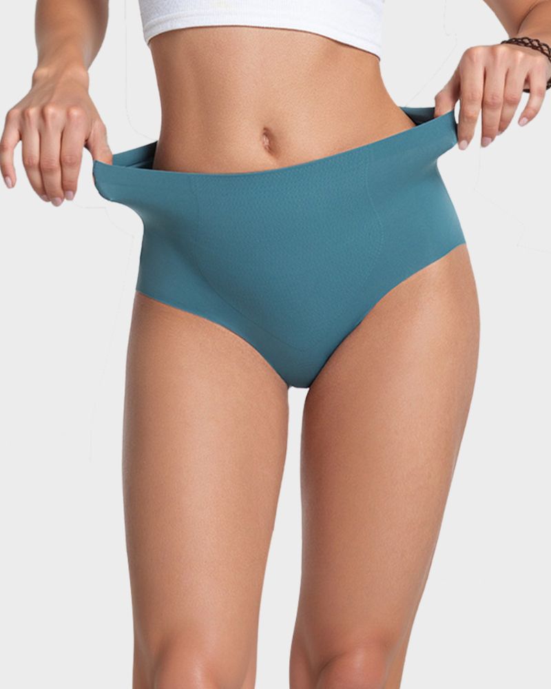 Slip modellanti a vita alta senza cuciture – confezione da 6