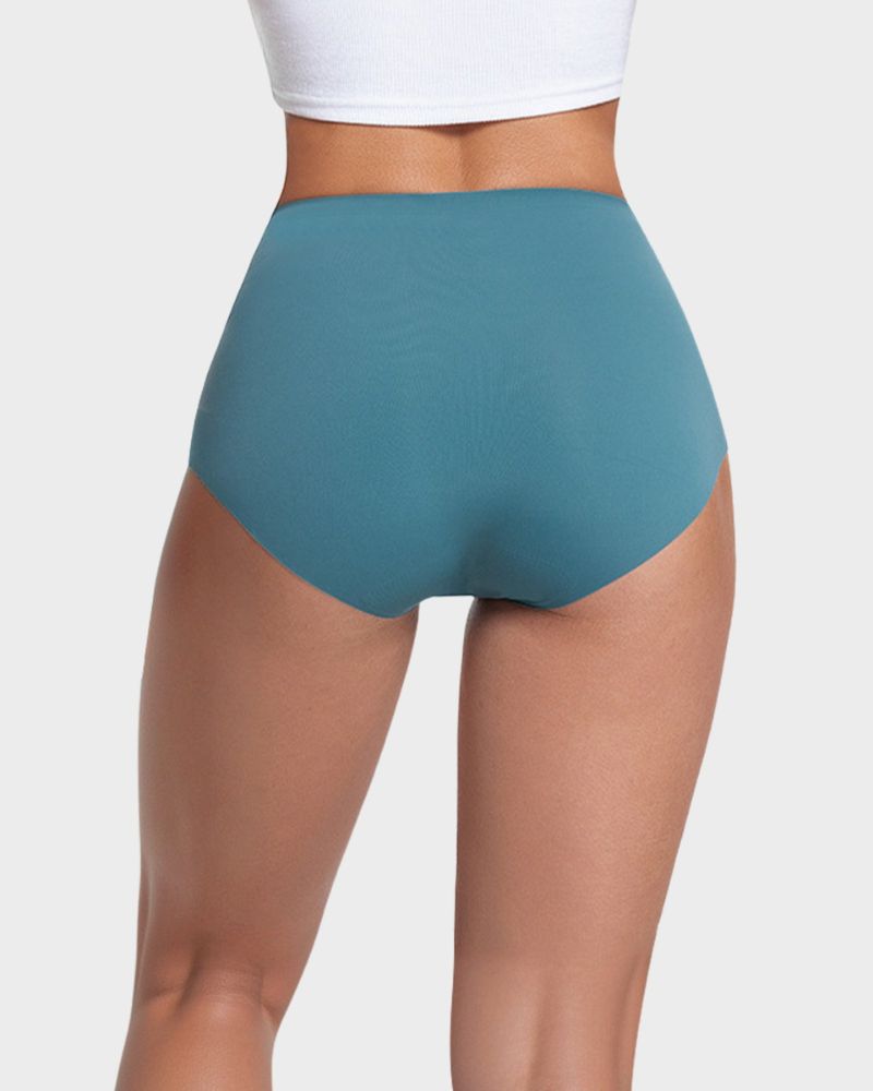 Slip modellanti a vita alta senza cuciture – confezione da 6