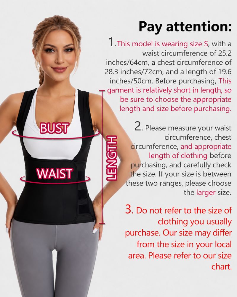 Gilet stringivita compressivo effetto sauna con zip