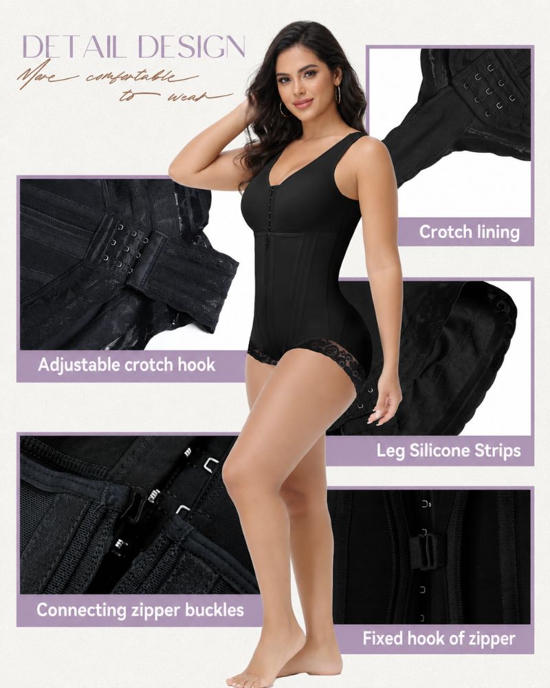 Body modellante total body stile faja colombiana