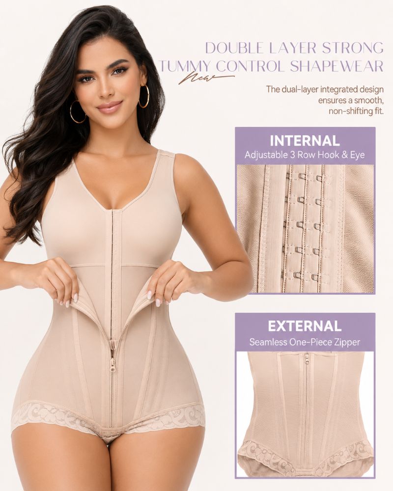 Body modellante total body stile faja colombiana