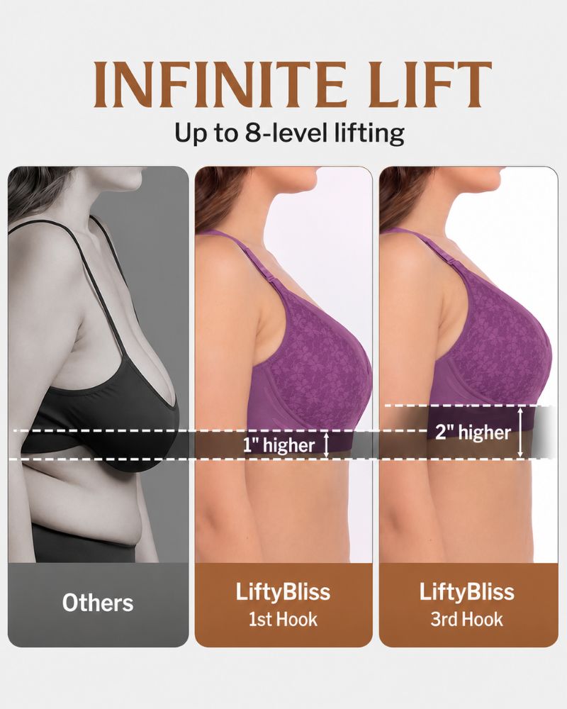 Reggiseno comfort senza ferretto con sollevamento regolabile