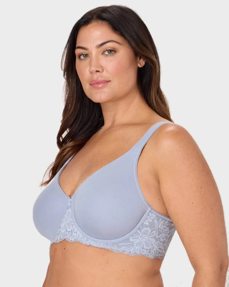 Reggiseno minimizer coprente traspirante con ferretto