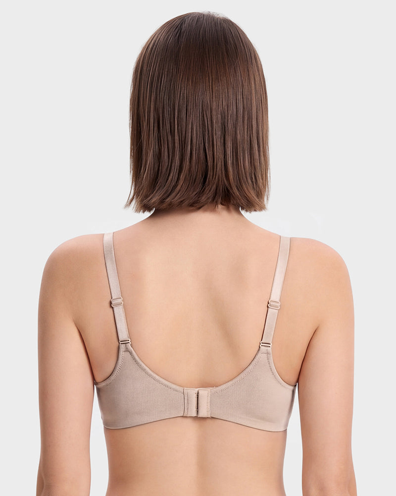 Reggiseno T-shirt in cotone senza ferretto sollevante
