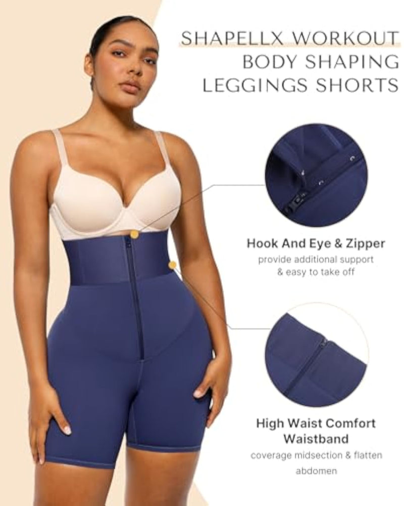 Leggings modellanti a vita alta con fascia stringivita