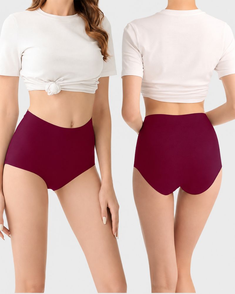 Slip invisibili senza cuciture a vita alta – confezione da 5