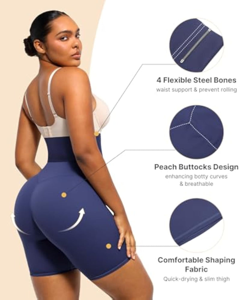 Leggings modellanti a vita alta con fascia stringivita