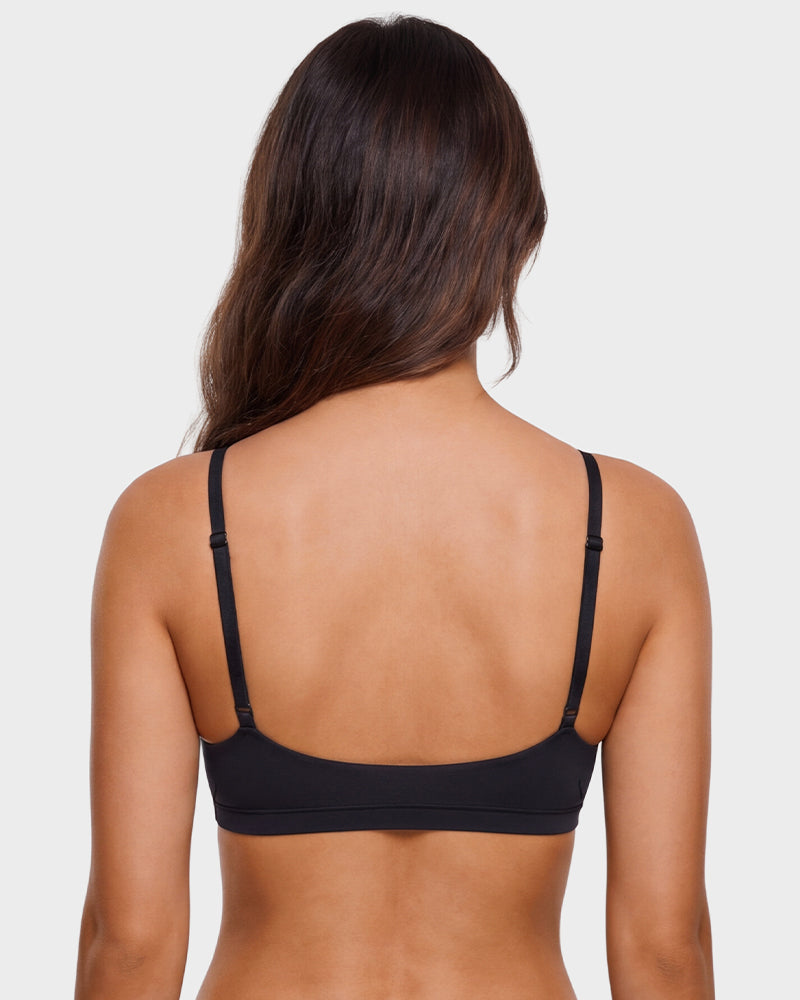 Reggiseno scollato senza ferretto senza cuciture morbido
