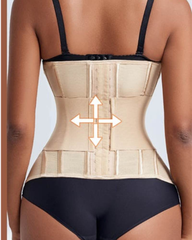 Corsetto stringivita in lattice con controllo pancia