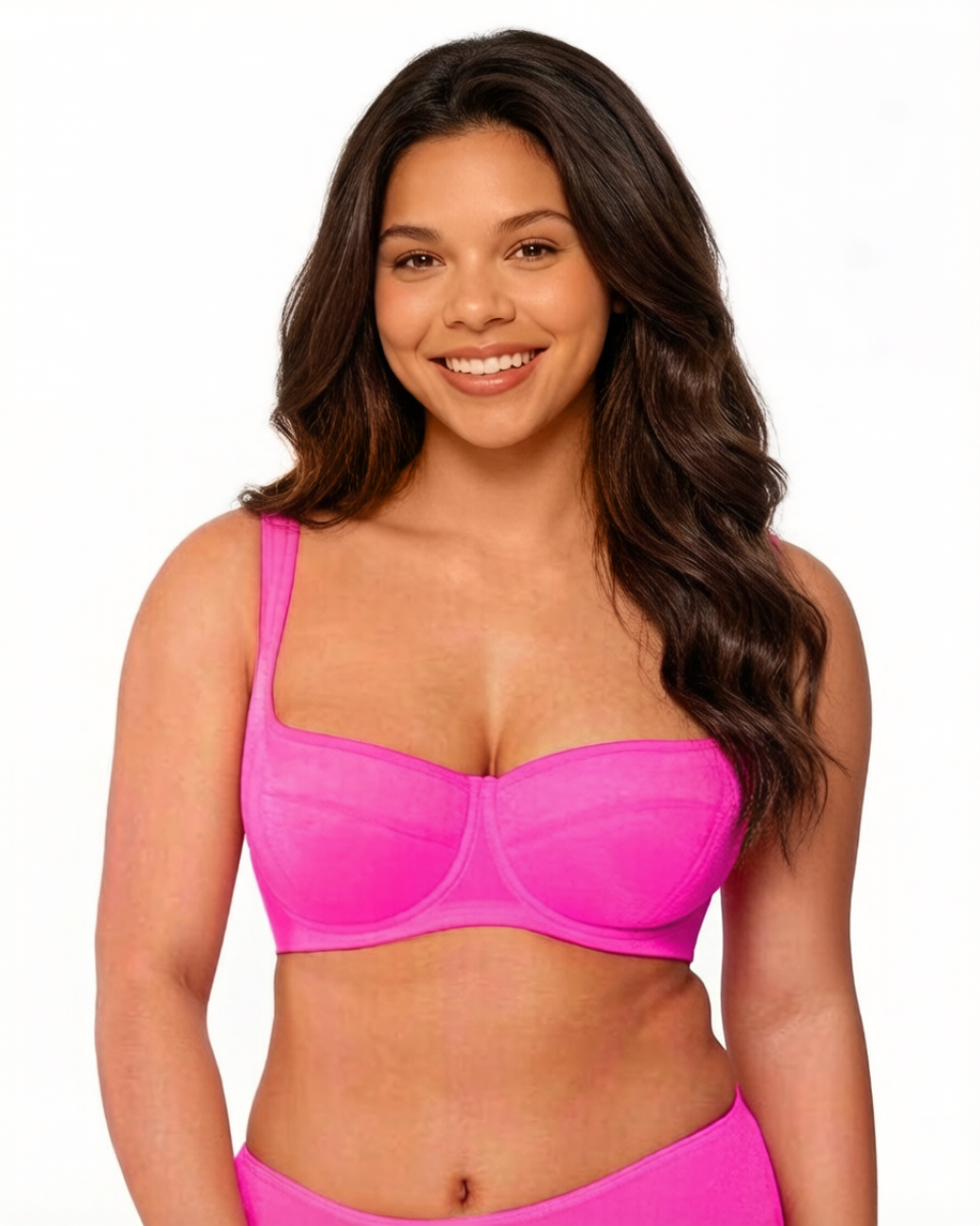 Reggiseno a balconcino leggermente imbottito