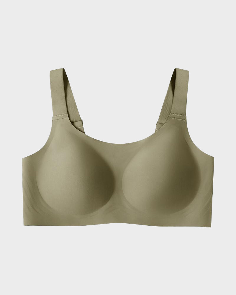 Reggiseno jelly coprente senza ferretto con spalline traspiranti