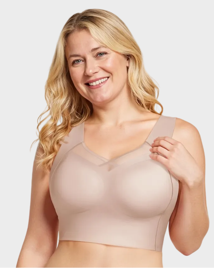 Reggiseno posturale senza ferretto con schiena a X