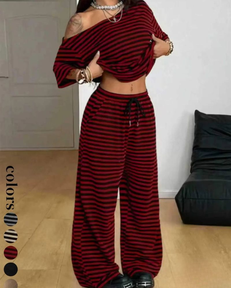 Rosso a righe