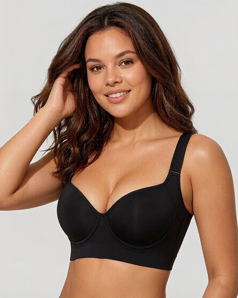 Reggiseno push-up con schiena liscia