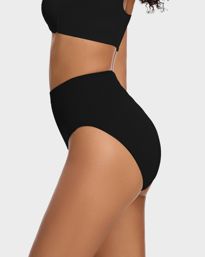 Corrigerende slip met hoge taille en antislip siliconenrand