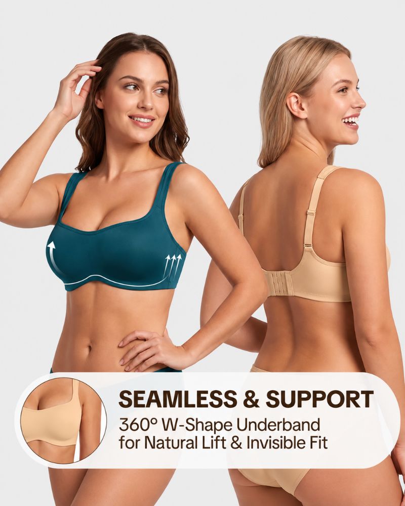 Reggiseno a balconcino con ferretto rinfrescante taglie comode