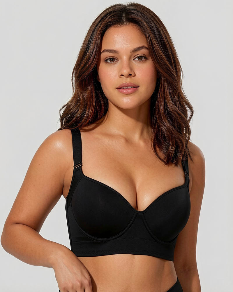 Reggiseno push-up con schiena liscia