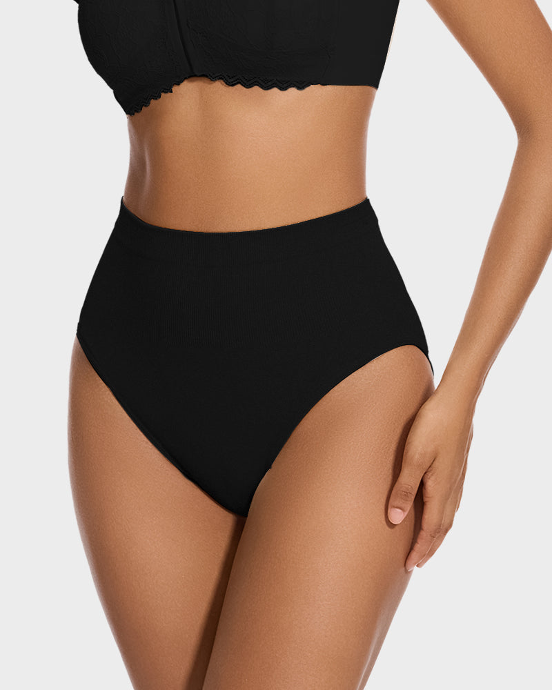 Corrigerende slip met hoge taille en antislip siliconenrand