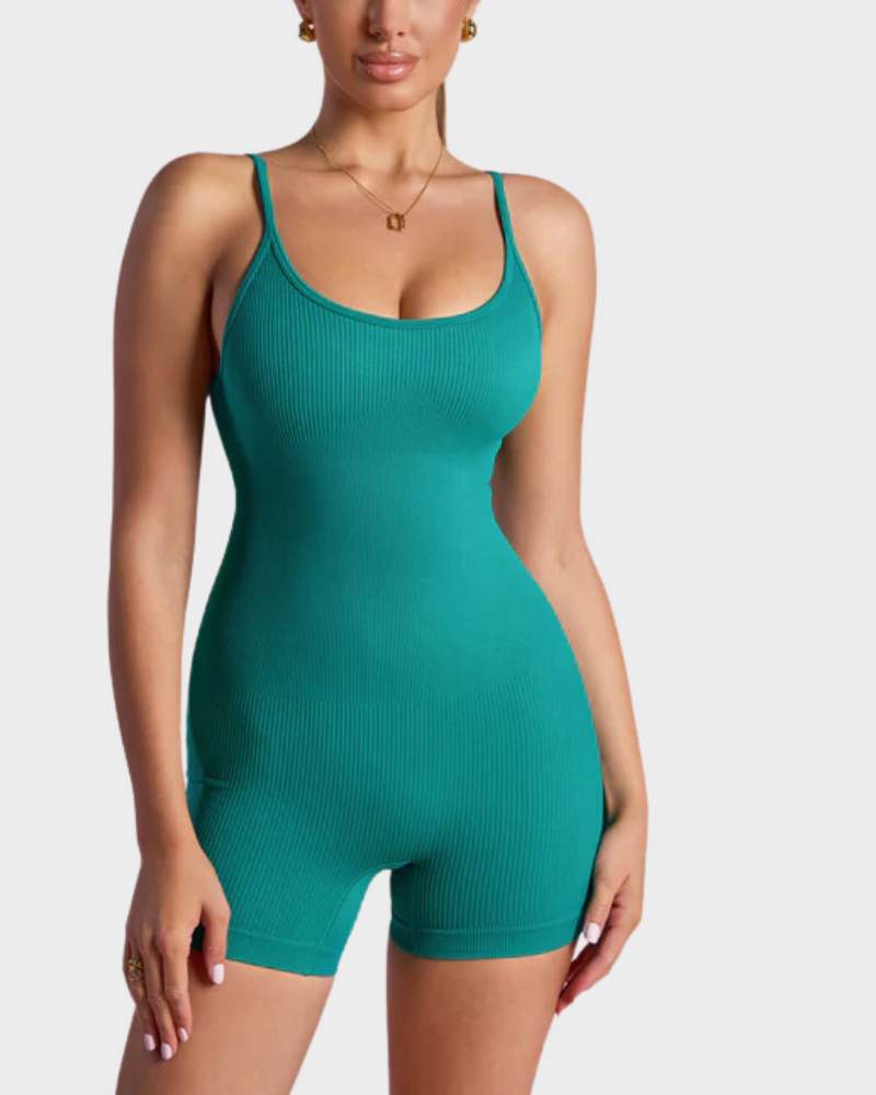 Tutina modellante snellente con spalline sottili