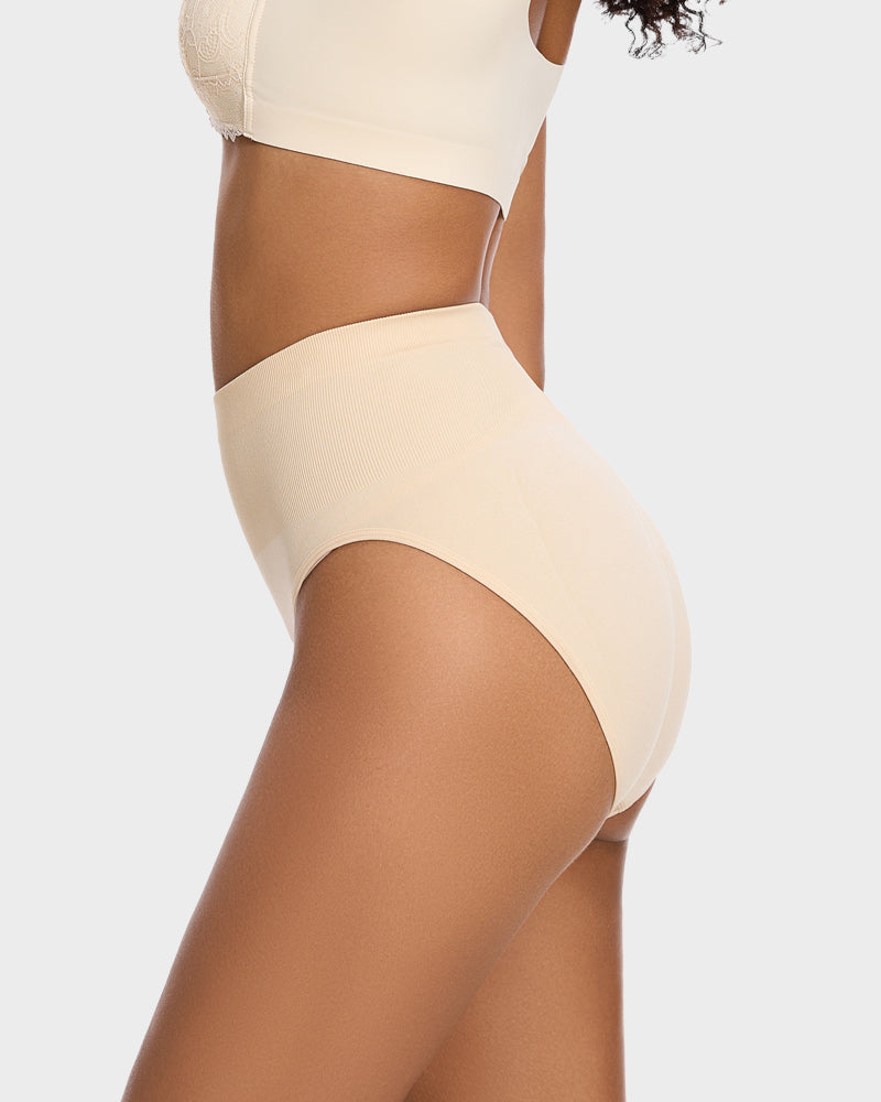 Corrigerende slip met hoge taille en antislip siliconenrand