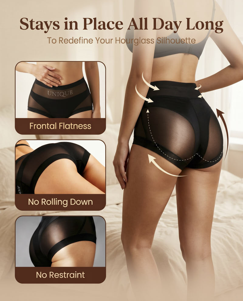 Culotte senza cuciture con controllo pancia – confezione da 6
