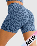 Blu leopardato pantaloncino