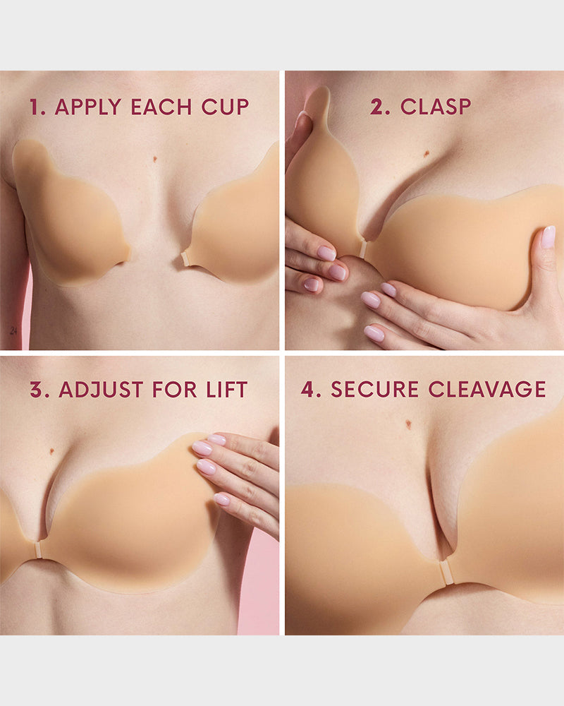 Reggiseno adesivo sollevante invisibile – 2 paia