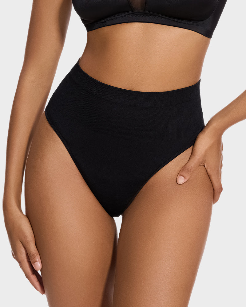 Slip a vita media con controllo pancia – confezione da 2