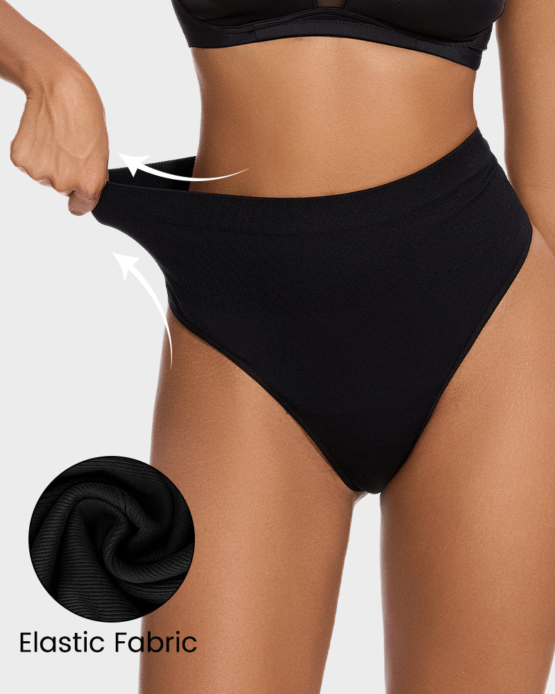 Slip a vita media con controllo pancia – confezione da 2