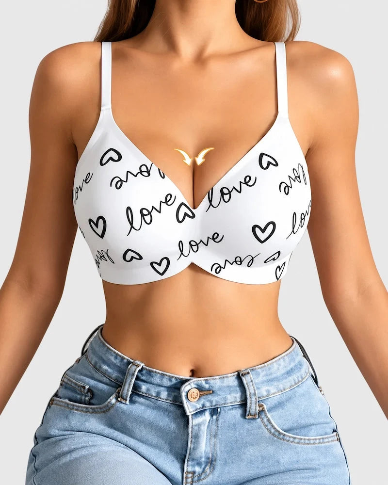 Reggiseno jelly push-up senza ferretto con scollo a V – confezione da 4