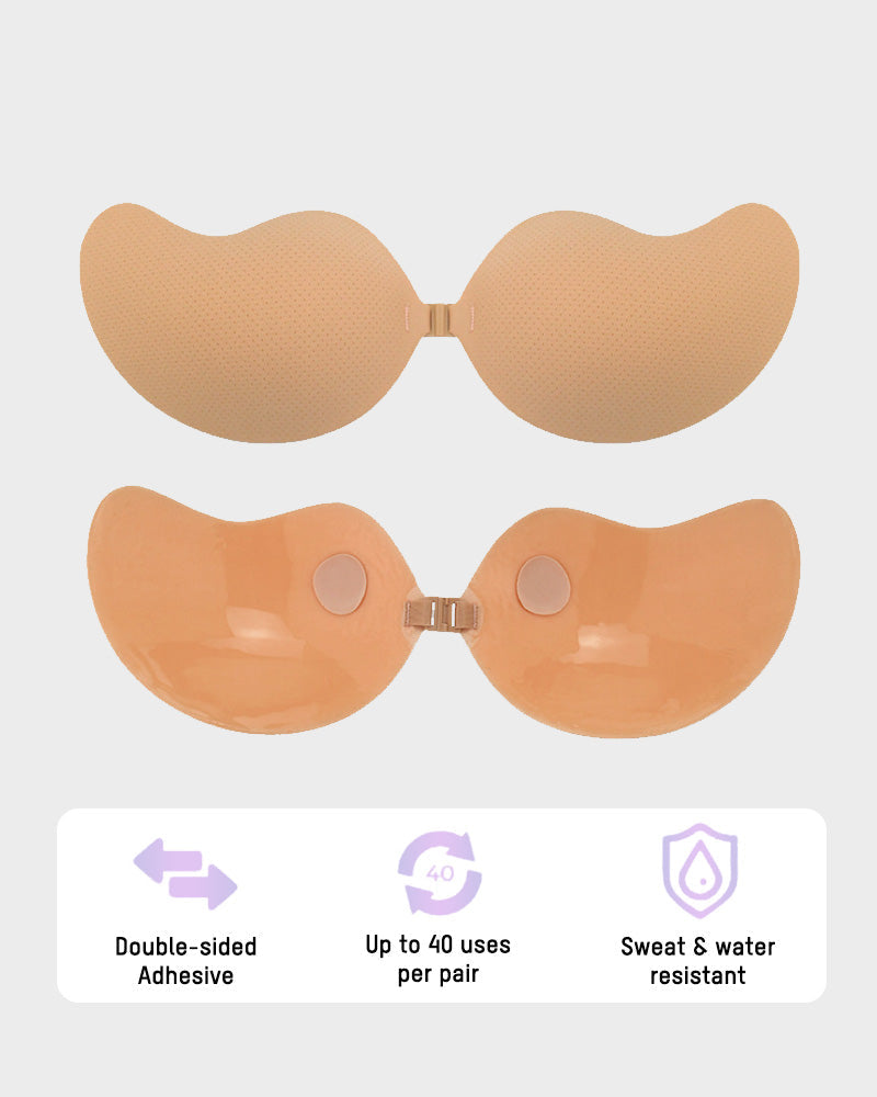 Reggiseno adesivo push-up invisibile a V – 2 paia
