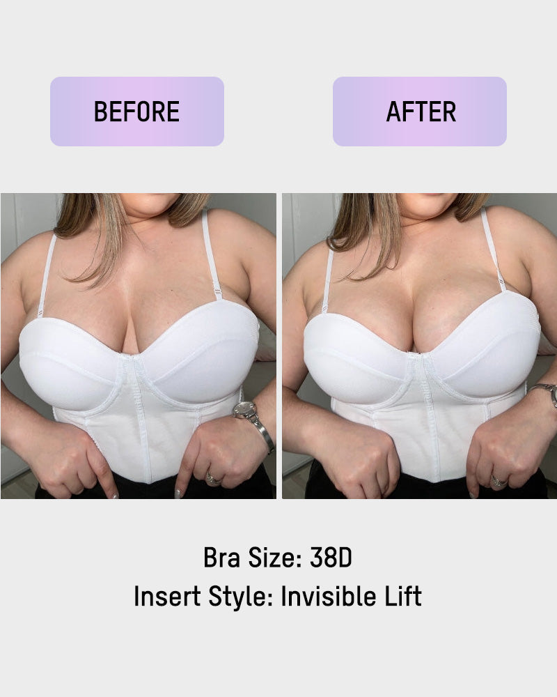 Reggiseno adesivo push-up invisibile a V – 2 paia