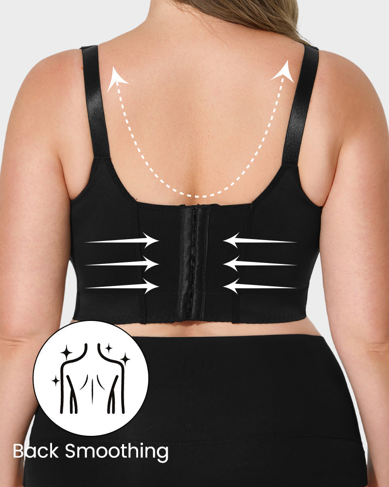 Reggiseno comfort coprente con schiena liscia