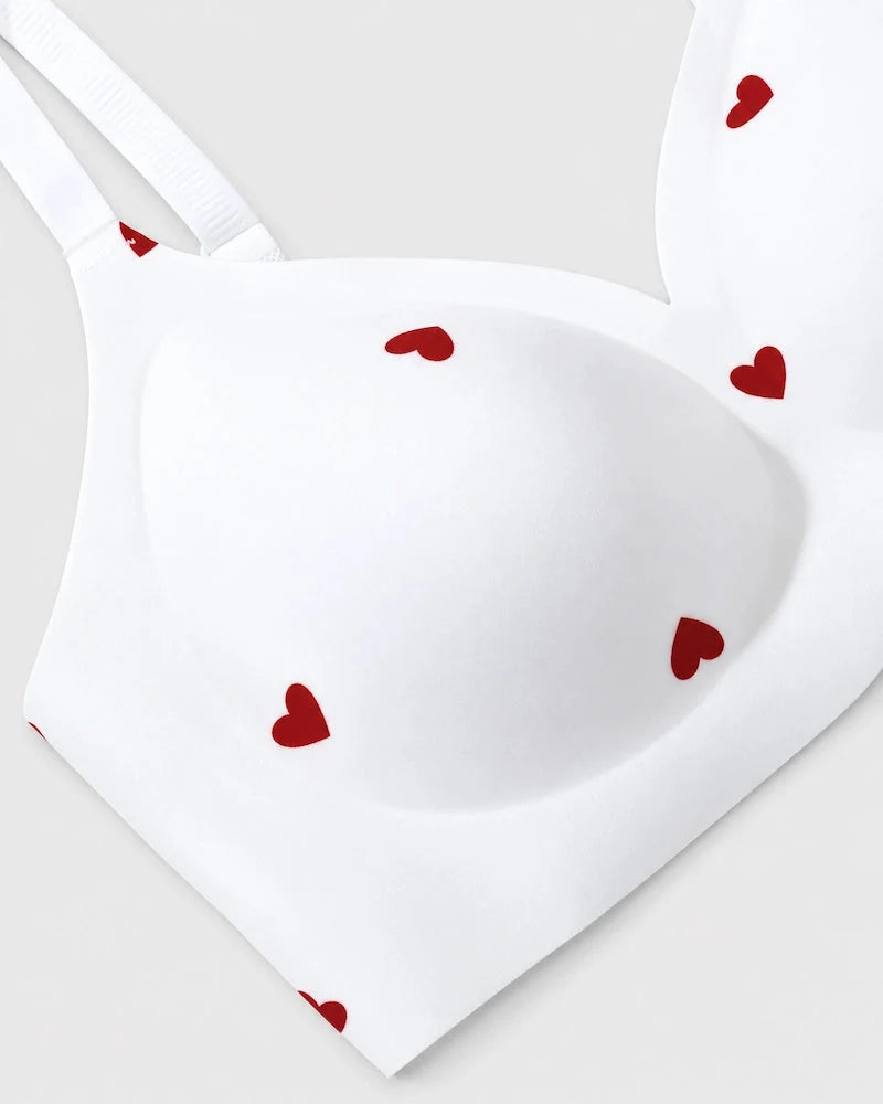 Reggiseno jelly push-up senza ferretto con scollo a V – confezione da 4